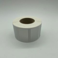 40mm x 25mm Matte Silver Polyester Mylar