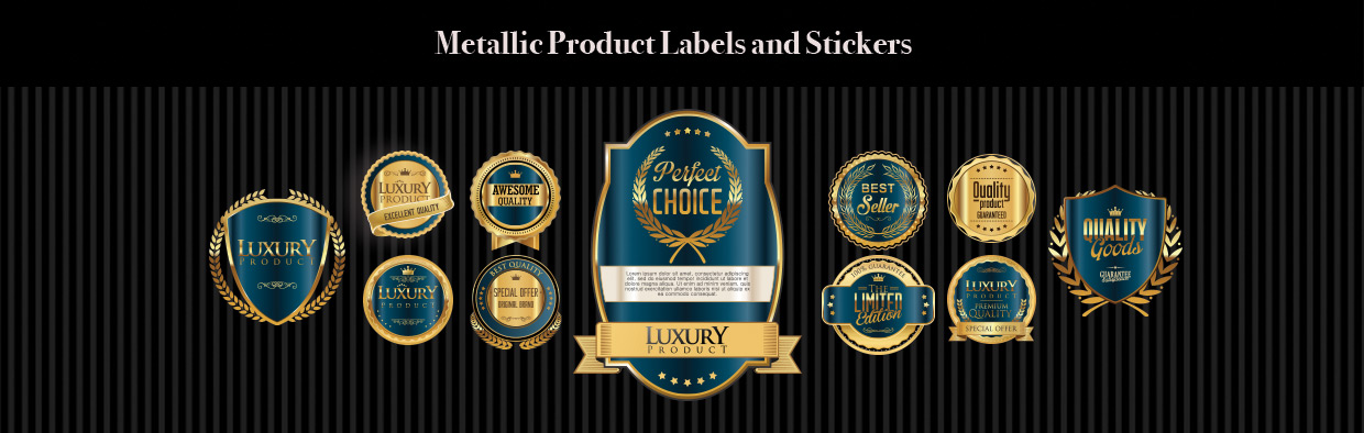 Metallic & Foil Labels Metallic & Foil Labels